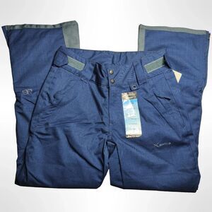 Arctix Women’s Snow Pants Blue Melange Medium M 8-10 Insulated Water Resistant